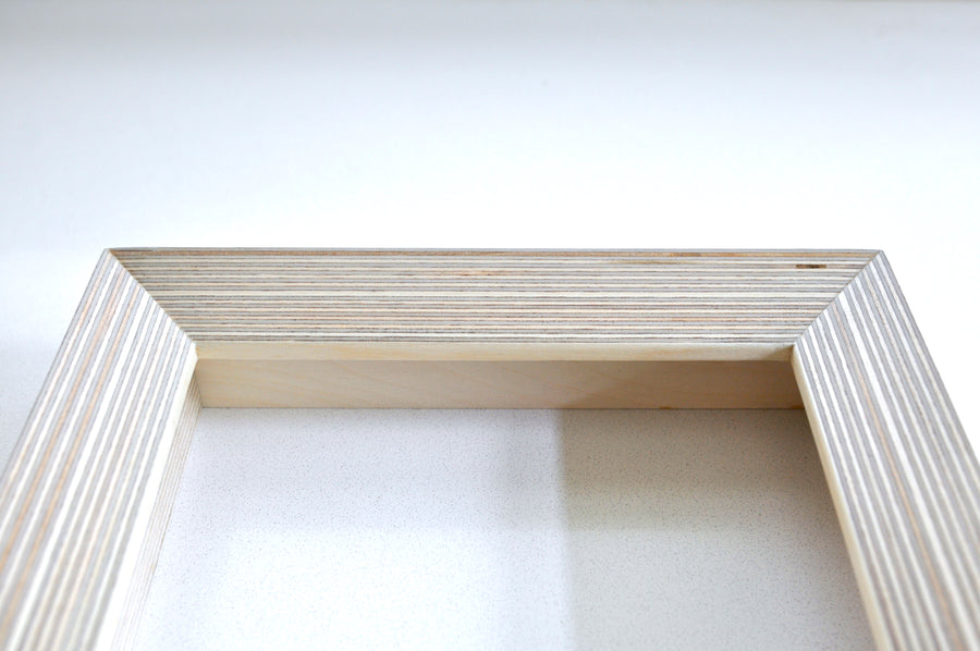 Baltic Birch Plywood 'Beveled Profile' Picture Frames