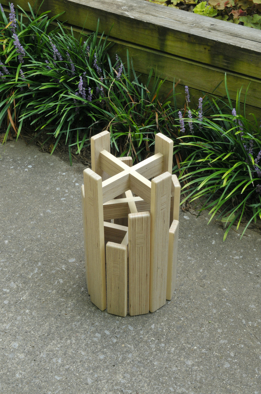 Baltic Birch Plywood 'Yule' Plant Stand