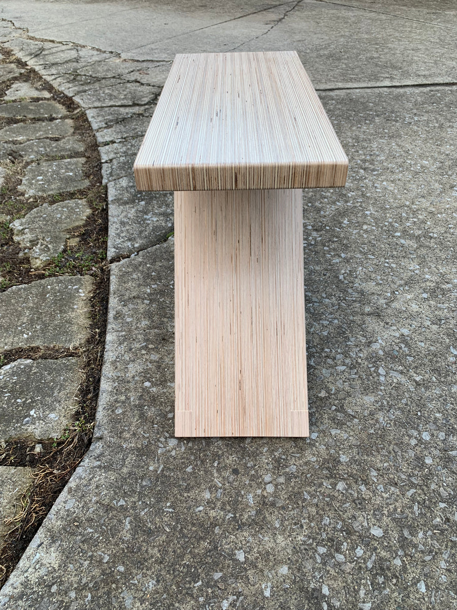 Baltic Birch Plywood 'Z' Side Table