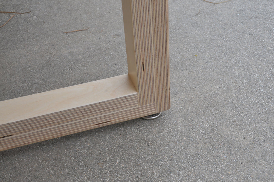 plywood bench detail