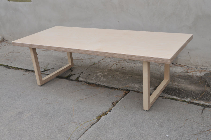 Plywood bench