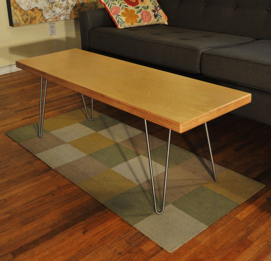 plywood living room coffee table