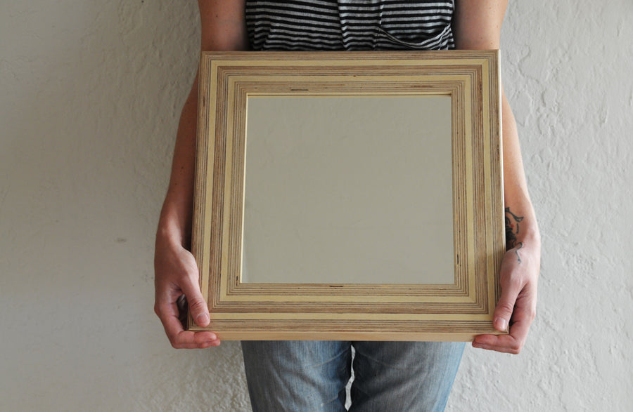 plywood mirror