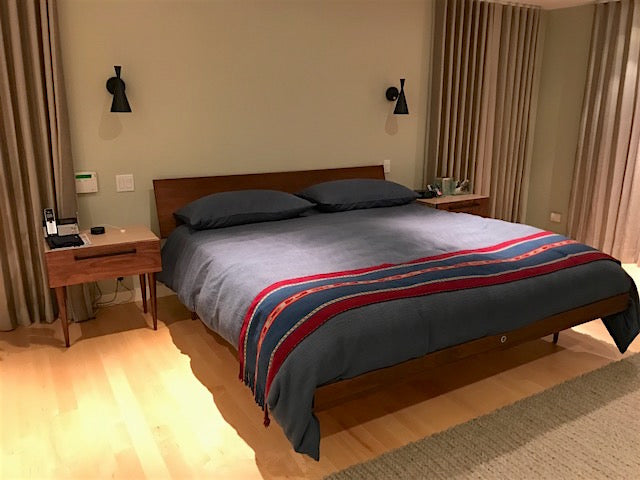 Plywood Nightstand Bedroom Design